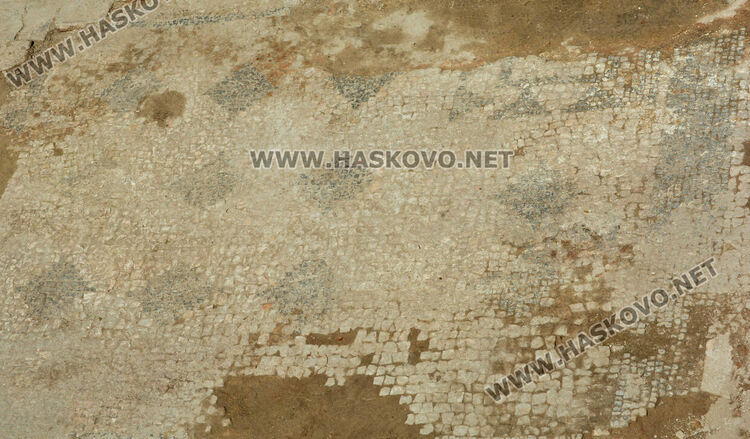  Разкриха банята с мозайки в имението на Тит Флавий и Клавдия Монтана край Каснаково