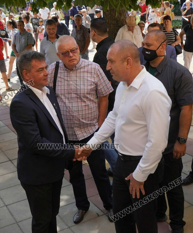 Президентът Румен Радев в Тополовград: Призовавам партиите към компромис