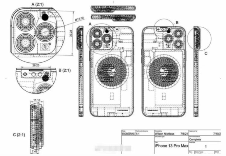 Какво разкриват първите изтекли снимки на iPhone 13 Pro