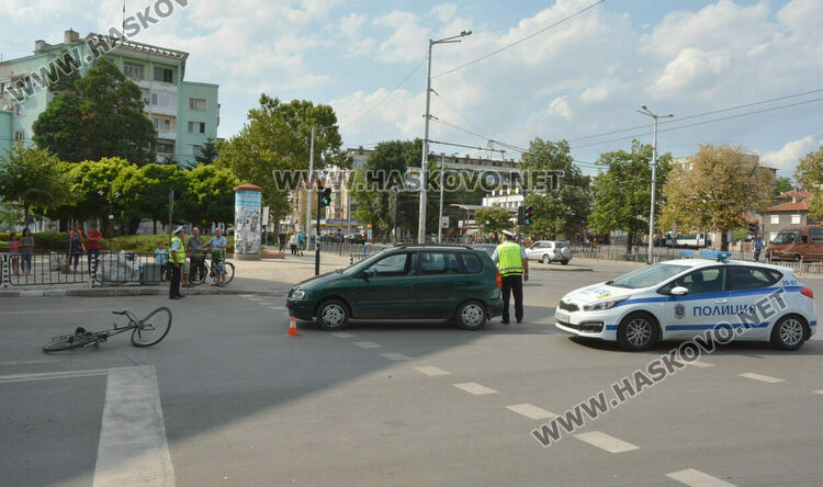 МВР: Водачът на Мицубишито е причинил катастрофата с велосипедиста