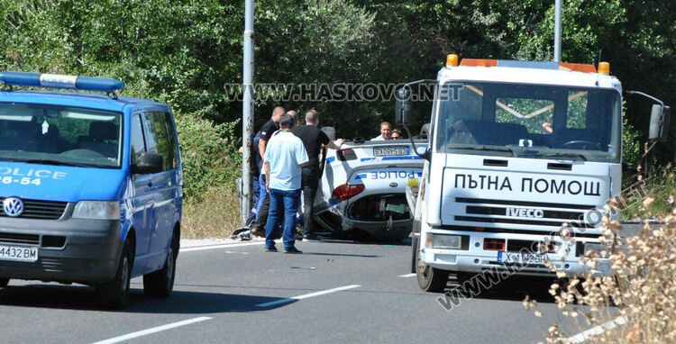 25-годишен полицай загина при катастрофа със служебен автомобил