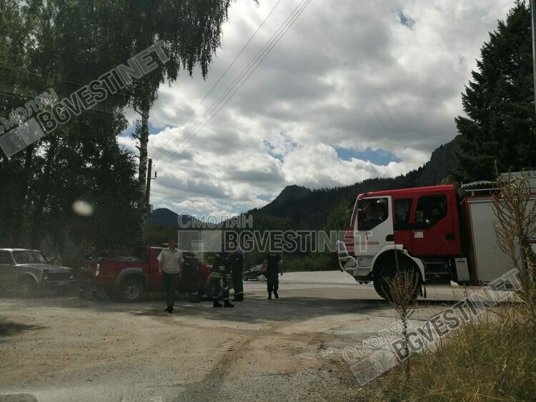 Пожар унищожи необитаема постройка в покрайнините на Смолян