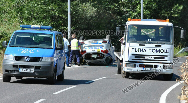 25-годишен полицай загина при катастрофа със служебен автомобил