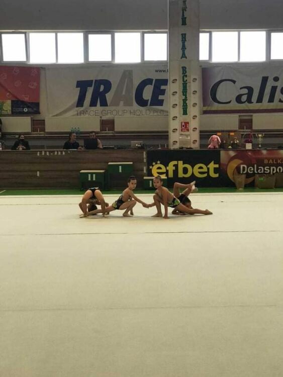 Силно представяне за гимнастичките на &ldquo;Калия&rdquo; в международен турнир