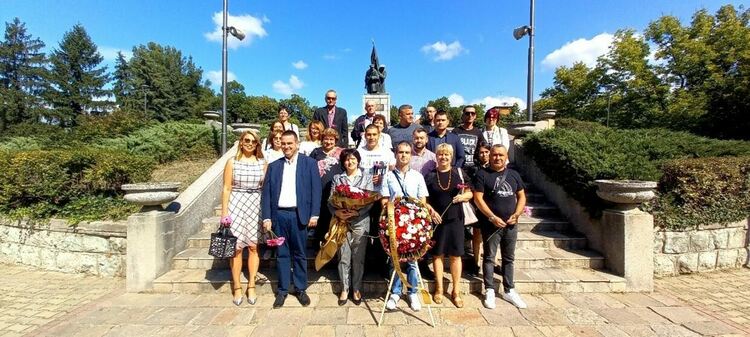 Структурата на ГЕРБ в Кърджали се преклони пред подвига на героите на Съединението