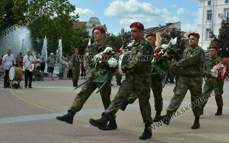 Хасково отбеляза 136 г. от Съединението на България