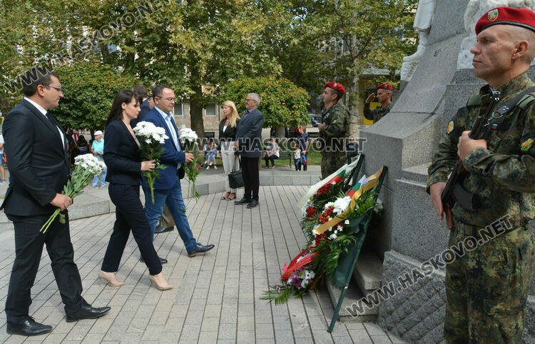 Хасково отбеляза 136 г. от Съединението на България