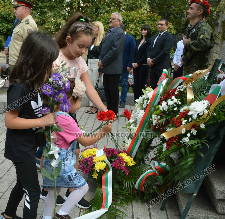 Хасково отбеляза 136 г. от Съединението на България