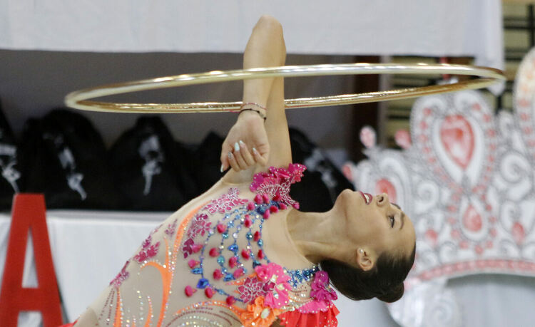 Коронясаха Кралицата на Аида в Международния турнир по художествена гимнастика