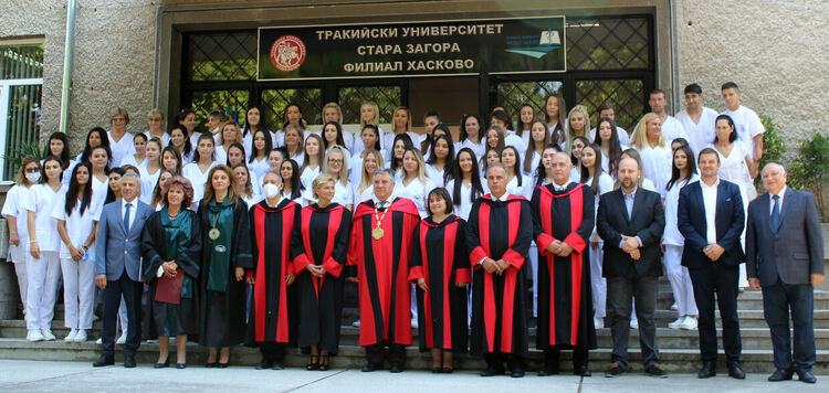 Филиалът в Хасково на Тракийския университет стартира учебната година с нова специалност