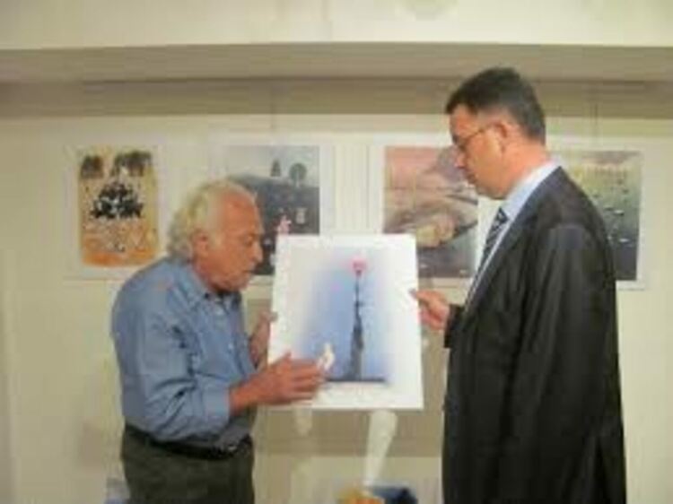 "Писмото"-арт стена на Бурханедин Ардагил