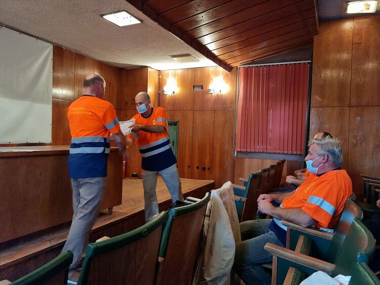 Наградиха с почетни грамоти доброволците ДФ "Асеневци" (снимки)