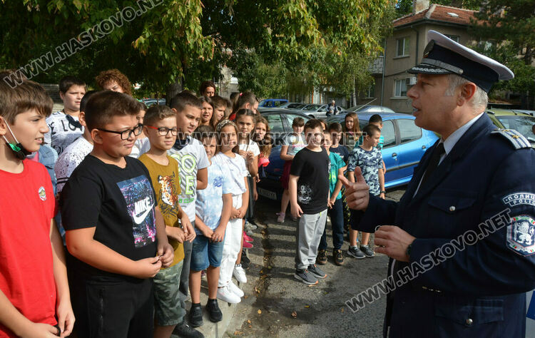 Спад на катастрофите с деца в Хасковско, акция в Деня без жертви на пътя