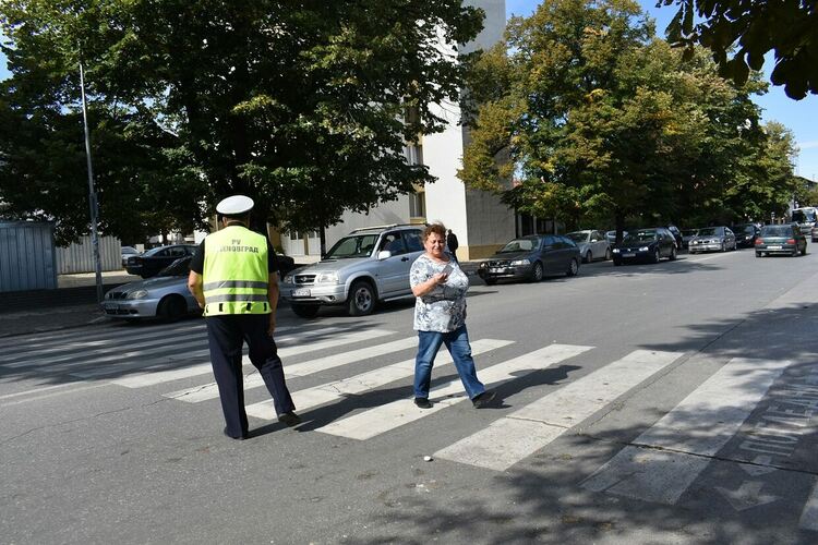 Община и полиция в Асеновград с акция "Спазвай правилата на пътя" (снимки)
