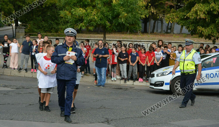Спад на катастрофите с деца в Хасковско, акция в Деня без жертви на пътя