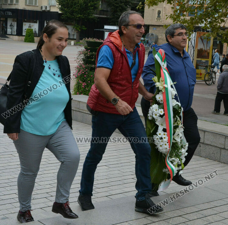 Хасково отбеляза с кратка церемония 113 г. от обявяването на Независимостта на България
