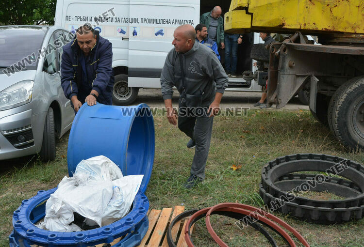 Криза:Хасково минава на водоноски. Помощ от Бургас и Стара Загора
