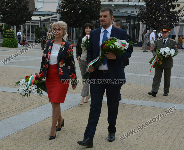 Хасково отбеляза с кратка церемония 113 г. от обявяването на Независимостта на България