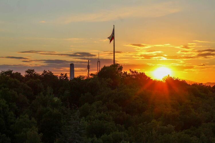 Божидара Атанасова, "Залезът над любимия град Хасково"