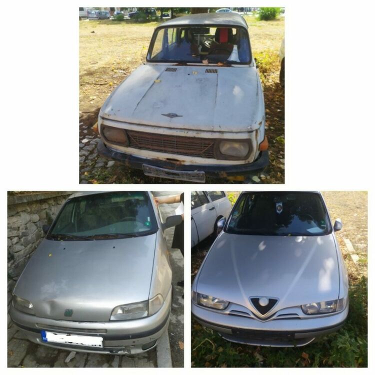 Принудително премахват над 10 изоставени коли в Асеновград 