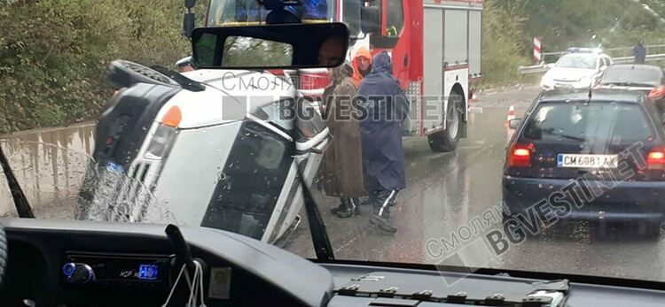 41-годишна жена пострада при катастрофа над "Рибката"