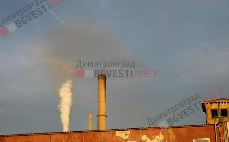 3 поредни часа превишени стойности на серен диоксид във въздуха на Димитровград