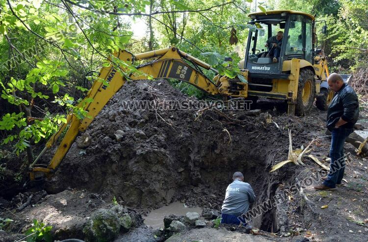 Центърът на Хасково без вода в четвъртък заради авария