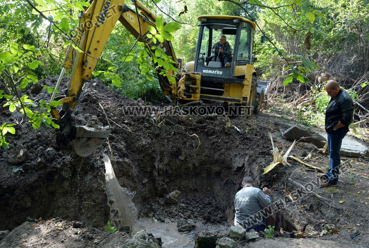 Центърът на Хасково без вода в четвъртък заради авария