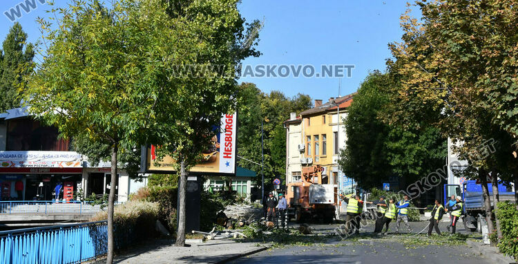 Затвориха временно бул. „България” от РЗИ до Зеленчуковия пазар