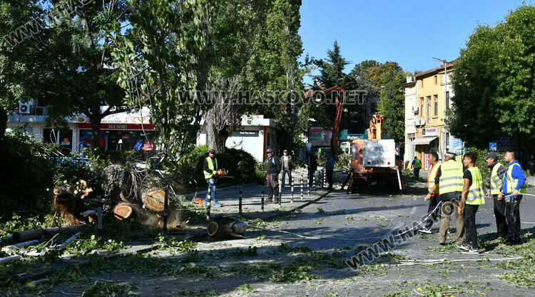 Затвориха временно бул. „България” от РЗИ до Зеленчуковия пазар