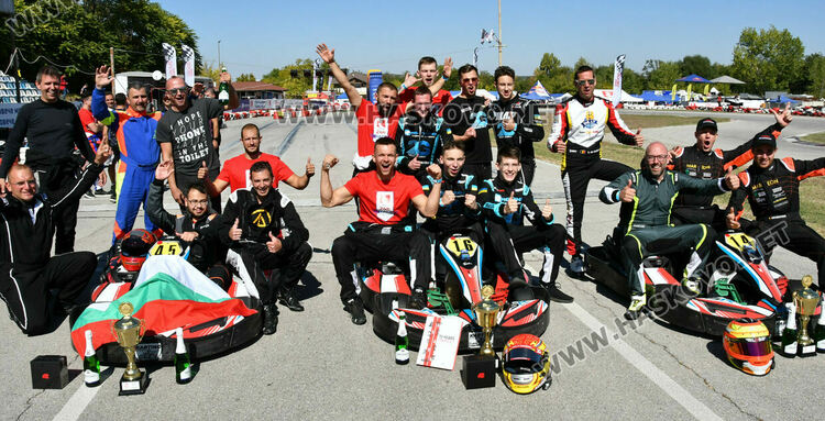 Българи са в призовата тройка на 24-часовото състезание на картинг пистата в Хасково