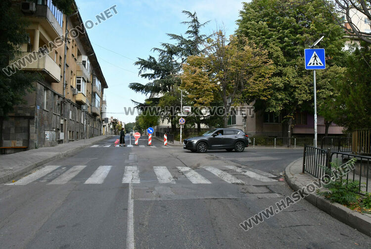 Затвориха едната лента за движение на улица „Стара планина“