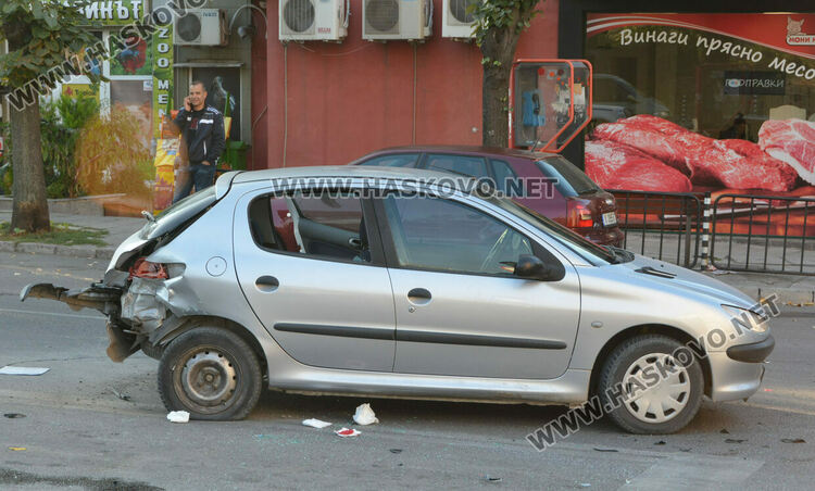 Дете пострада при катастрофа в Хасково
