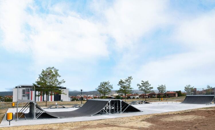 Харманли има нова площадка за скейтборд