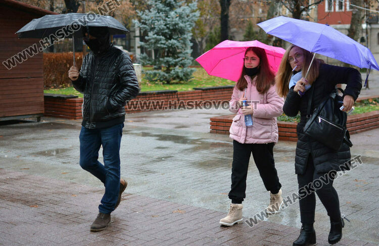 Жълт код за дъжд в Хасковско 