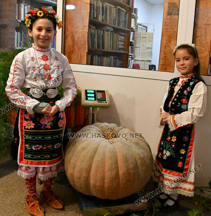 Мъж отгледа 60-килограмова тиква