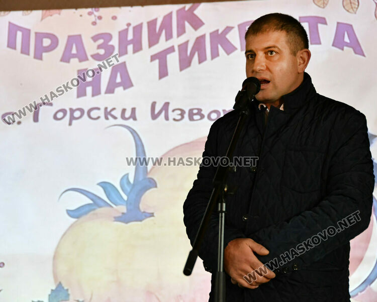 Кметът на Горски извор Ангел Георгиев