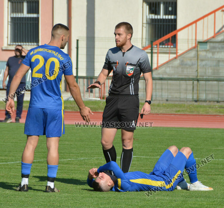 С 10 футболисти „Саяна Хасково“ обърна „Димитровград“