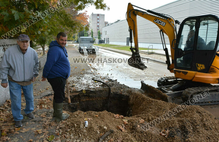 Нова авария оставя без вода три хасковски квартала