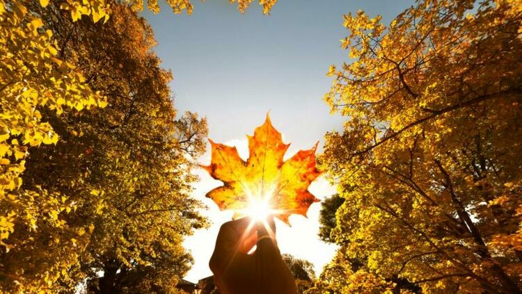 Облаци и слънце в сряда