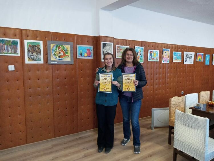 Пътуваща детска изложба спря в село Брягово