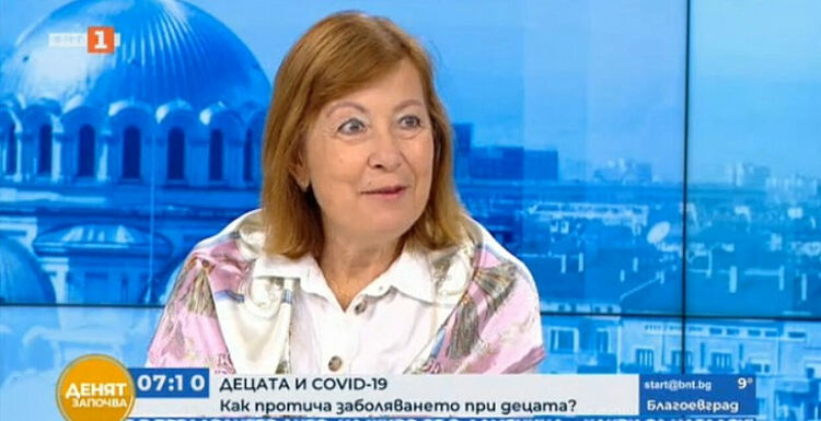 Проф. Светлана Велизарова: Децата продължават да боледуват леко от COVID-19