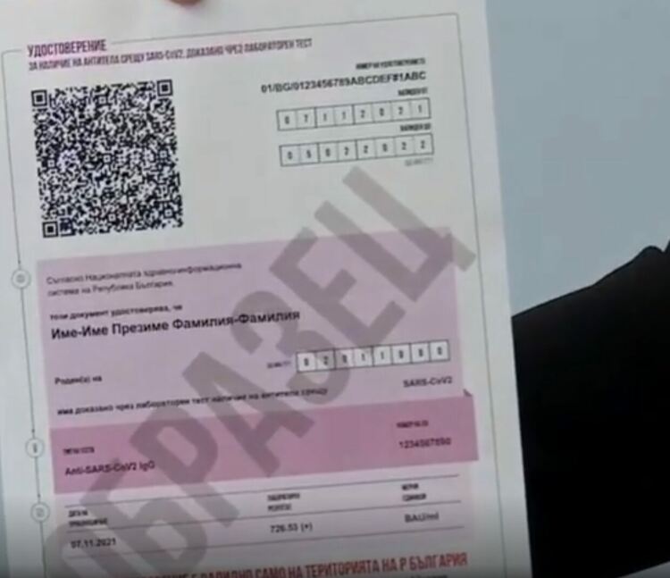 От 11 ноември „Зелен сертификат“ и срещу тест за антитела, но само за България