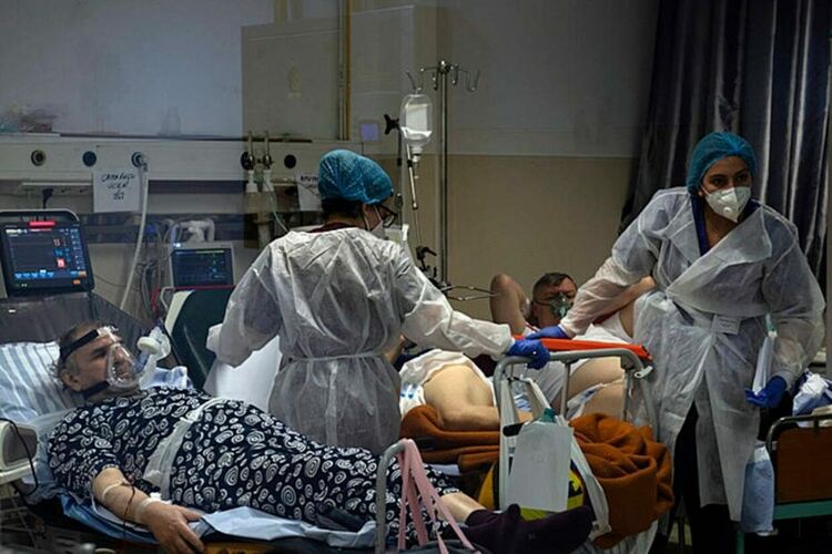 Пожар в ковид болница в Румъния