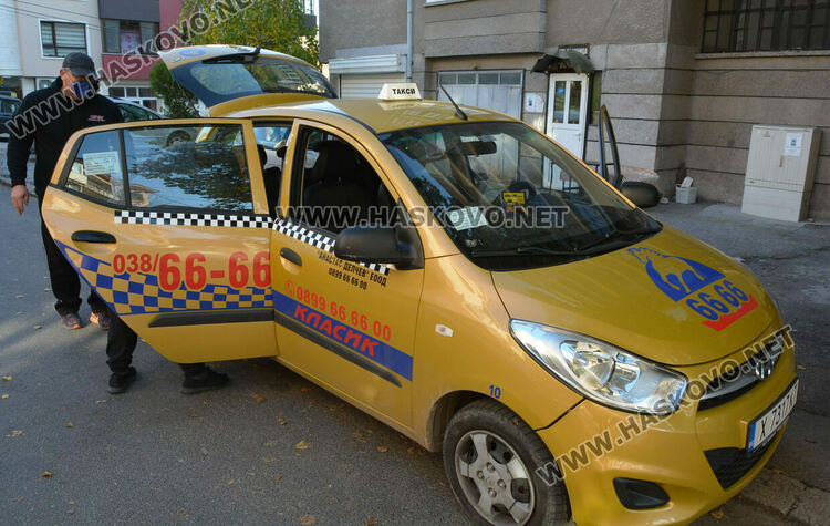 Труп престоя над 3 часа в такси в Хасково