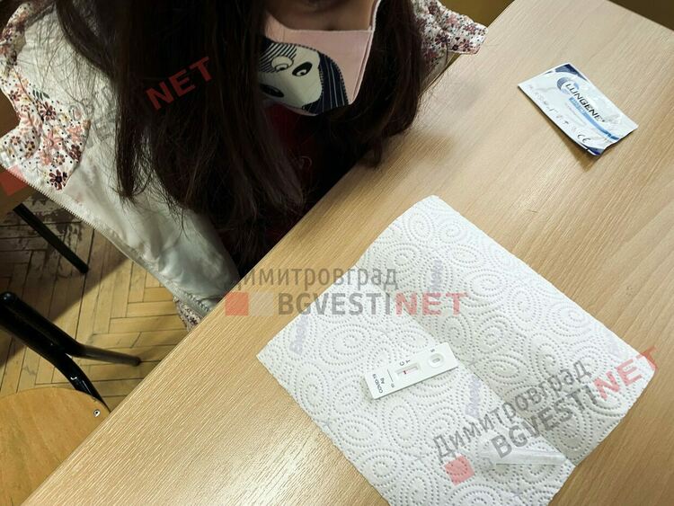 Тестване на децата в училище - те го приемат на игра