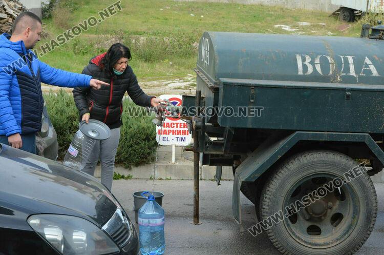 Опашка пред водоноската в „Бадема“ заради спряната вода