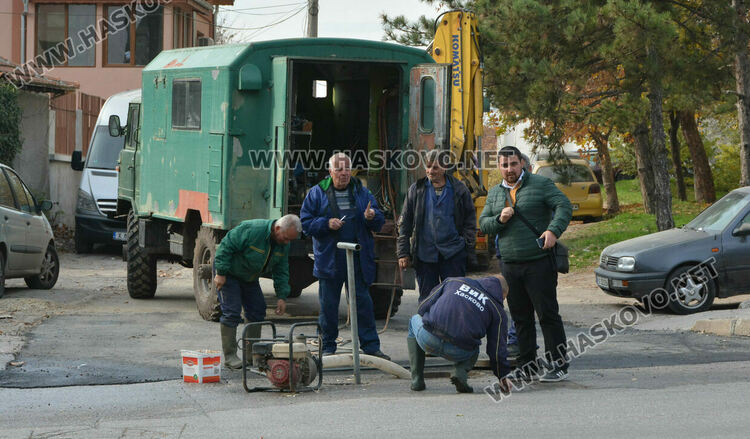 Опашка пред водоноската в „Бадема“ заради спряната вода