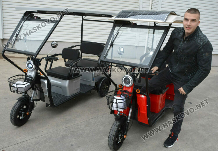 Първите в Европа соларни триколки са сглобени в Хасково