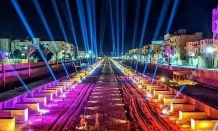 С грандиозна церемония откриха "Алеята на сфинксовете"